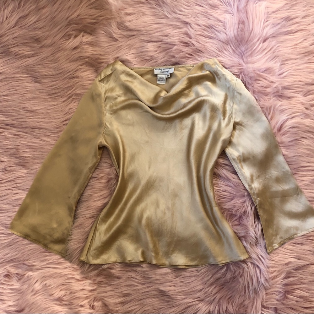 Vintage silk top